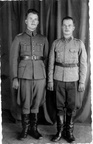 Pekka ja Mikko Mikkonen Valkjärvellä 1938